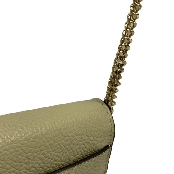 Chloe ALPHABET CHC21WP Light Green Leather - Shoulder Bag - Picture 12 of 14